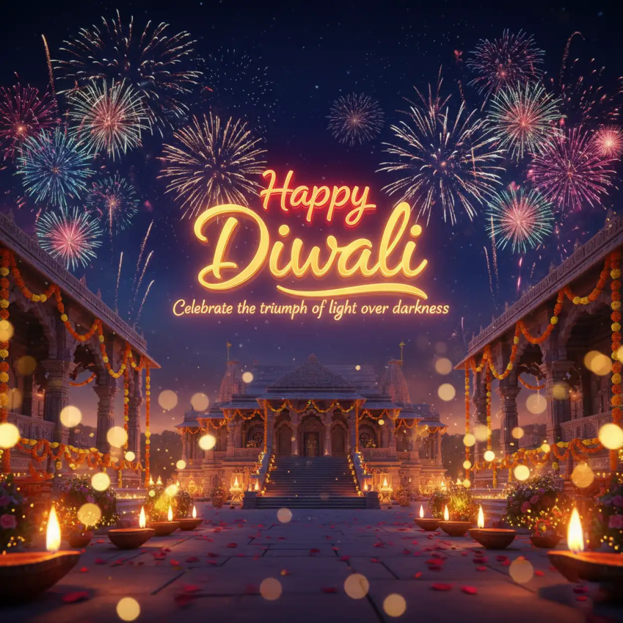 happy diwali wishes with heart touching quotes