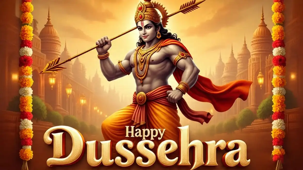 happy dussehra banner design free