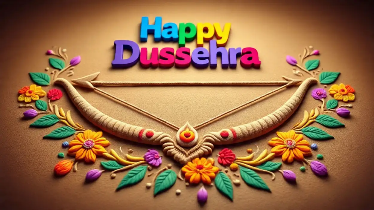 happy dussehra digital art download