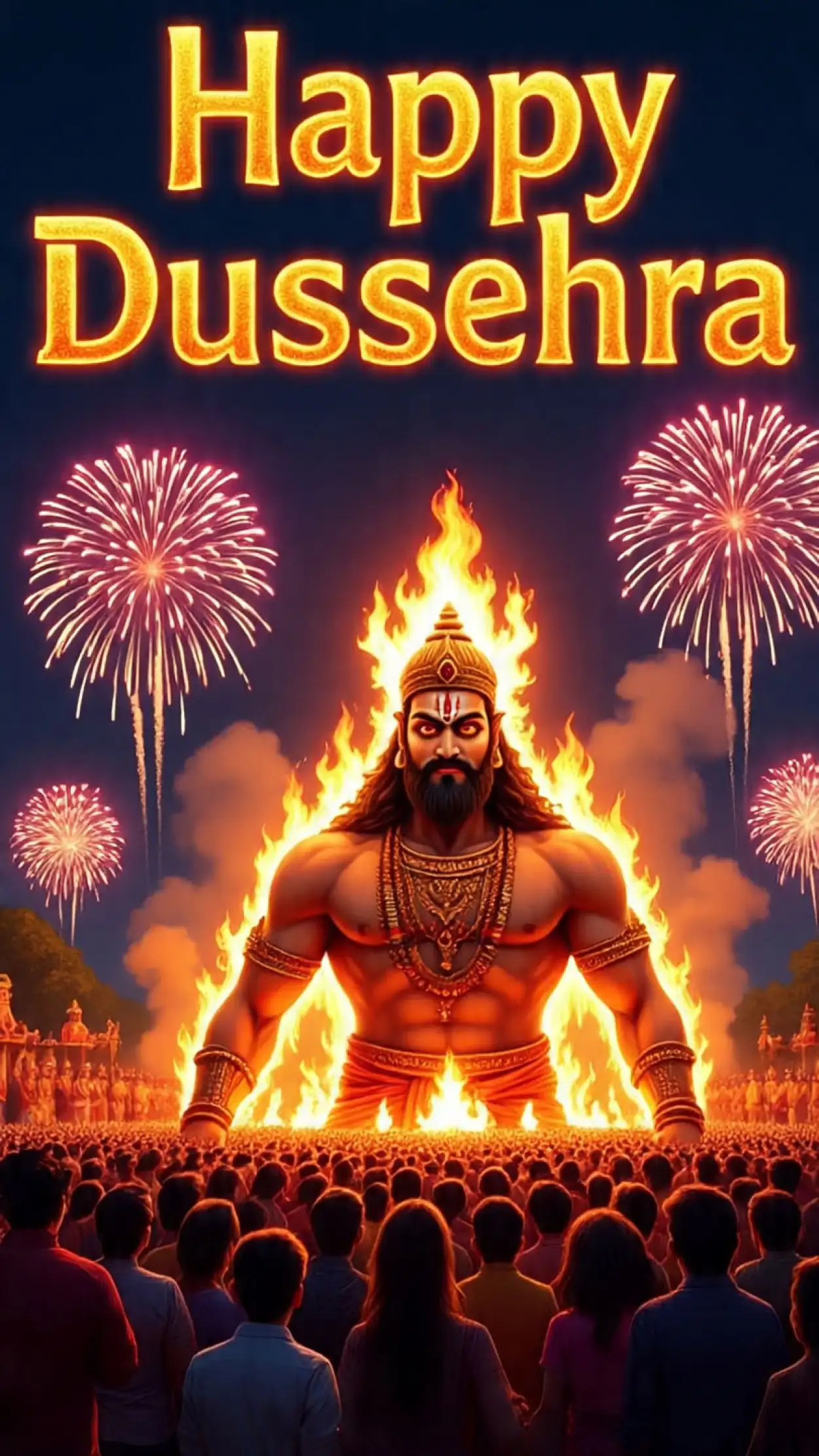 Free Download Happy Dussehra Instagram Post Ideas - High Quality Happy Dussehra Background