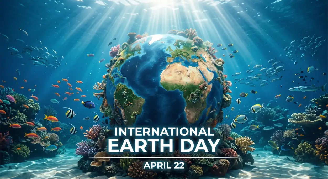 Free Download Happy Earth Day 2026 Poster Design With Quotes - High Quality International Earth Day 2026 Image
