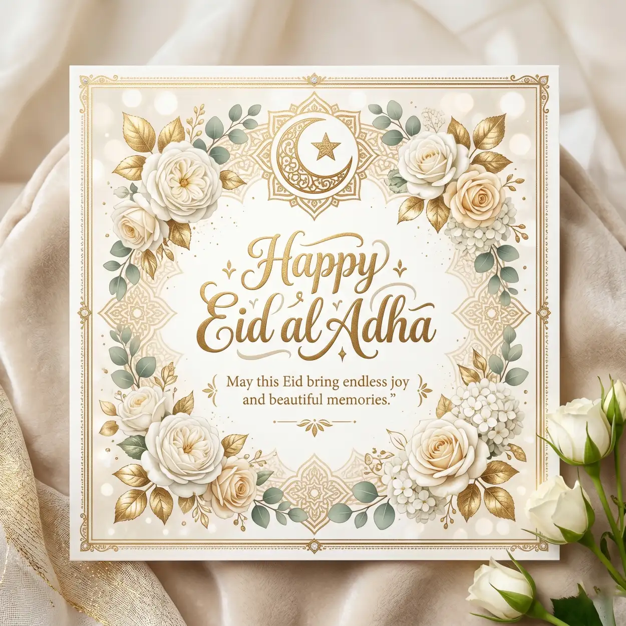 Free Download Happy Eid Al Adha Quote Card Ideas - High Quality Happy Eid Al Adha With Quotes Image