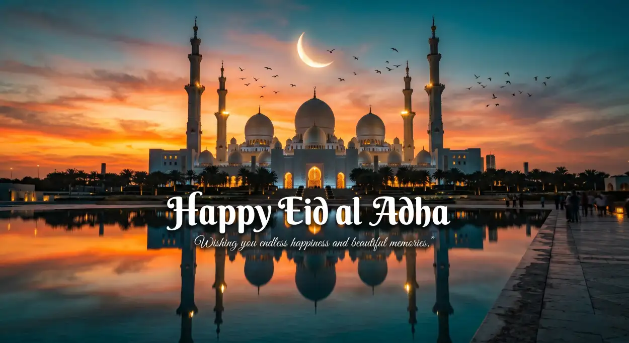 Free Download Happy Eid Al Adha Quotes Aesthetic Images - High Quality Happy Eid Al Adha With Quotes Image