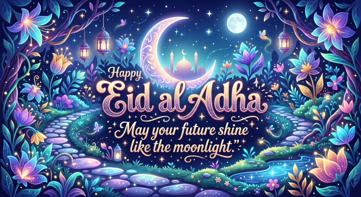 Free Download Happy Eid Al Adha Quotes For Eid Ul Adha - High Quality Happy Eid Al Adha With Quotes Image