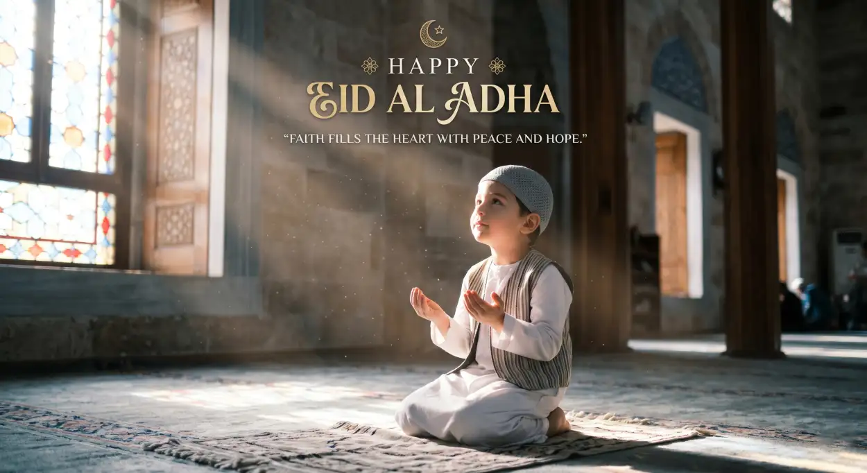 Free Download Happy Eid Al Adha Quotes With Prayers - High Quality Happy Eid Al Adha With Quotes Image