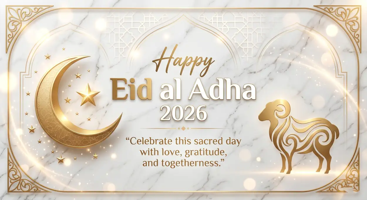 Free Download Happy Eid Al Adha Wishes With Gratitude Quotes - High Quality Happy Eid Al Adha With Quotes Image