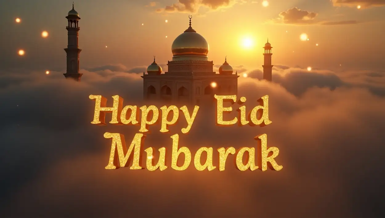 Happy Eid Mubarak 2025 countdown and celebration ideas