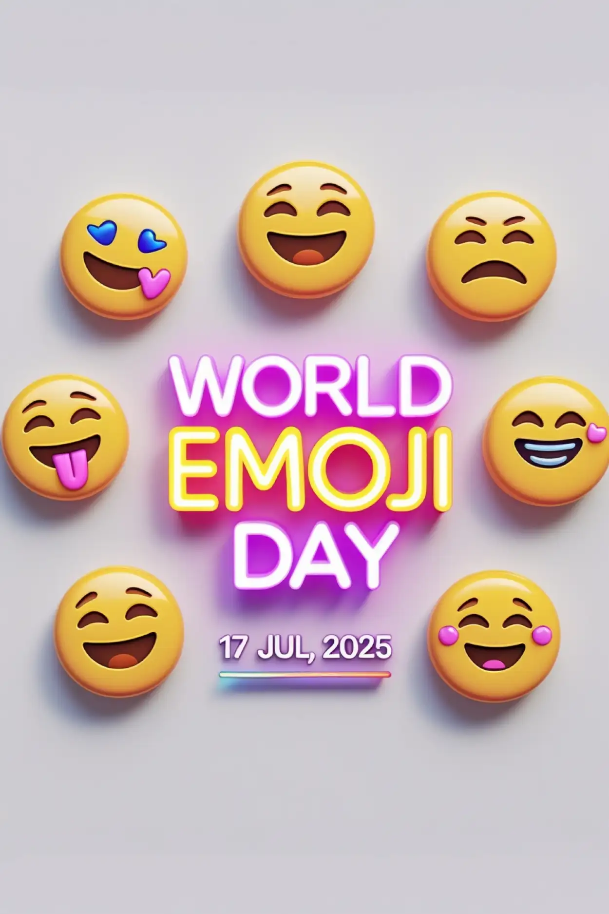Free Download Happy Emoji Day Quotes With Emojis - High Quality World Emoji Day Background