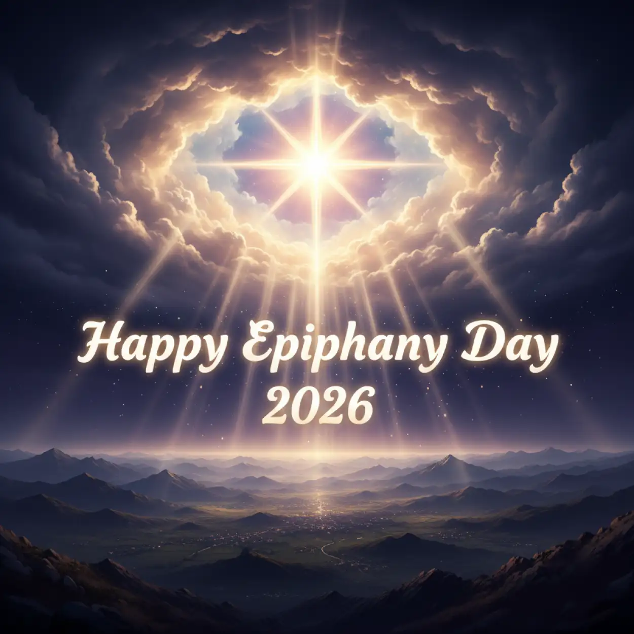 happy epiphany day 2026 christian background hd