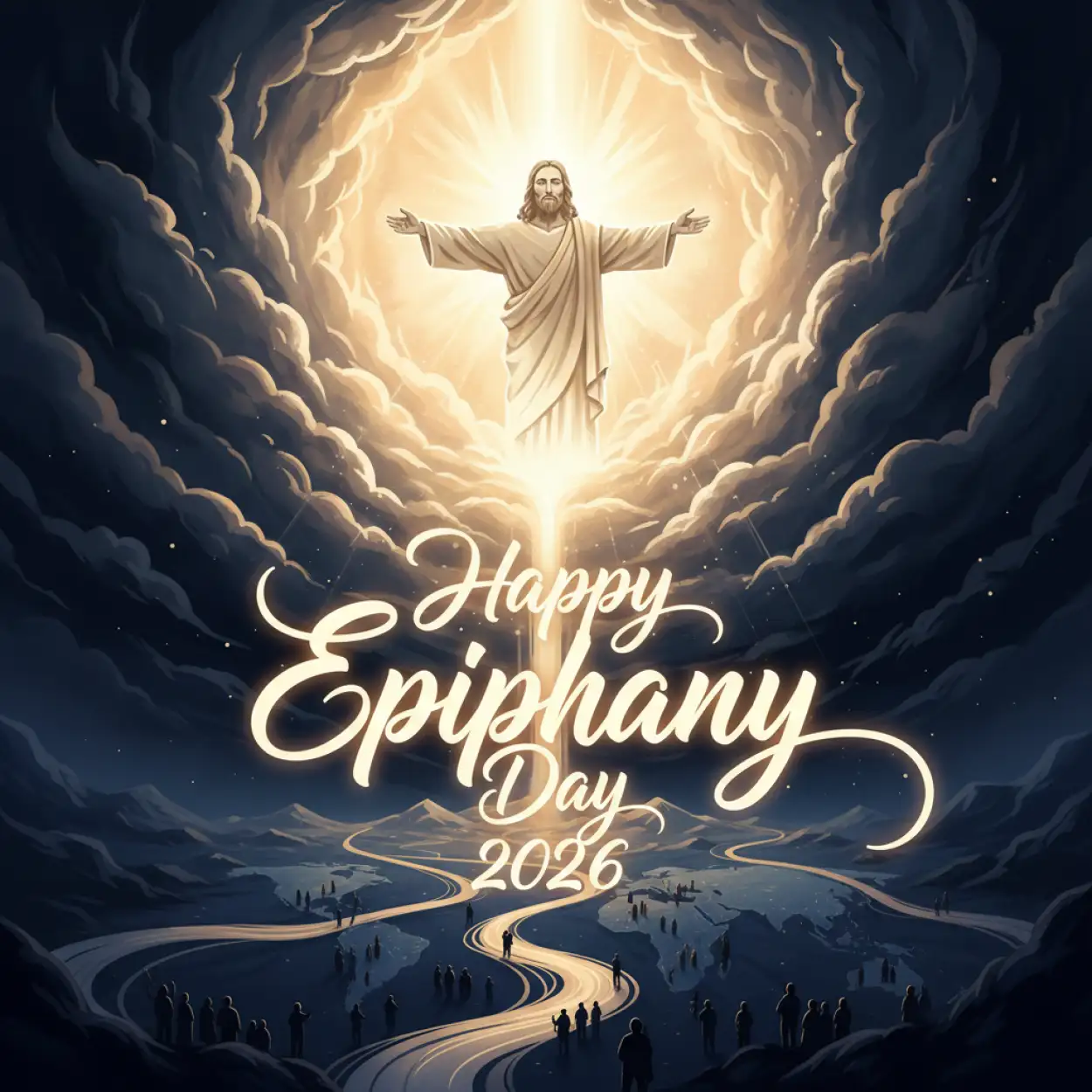 Free Download Happy Epiphany Day 2026 Faith Based Images - High Quality Happy Epiphany Day 2026 Image