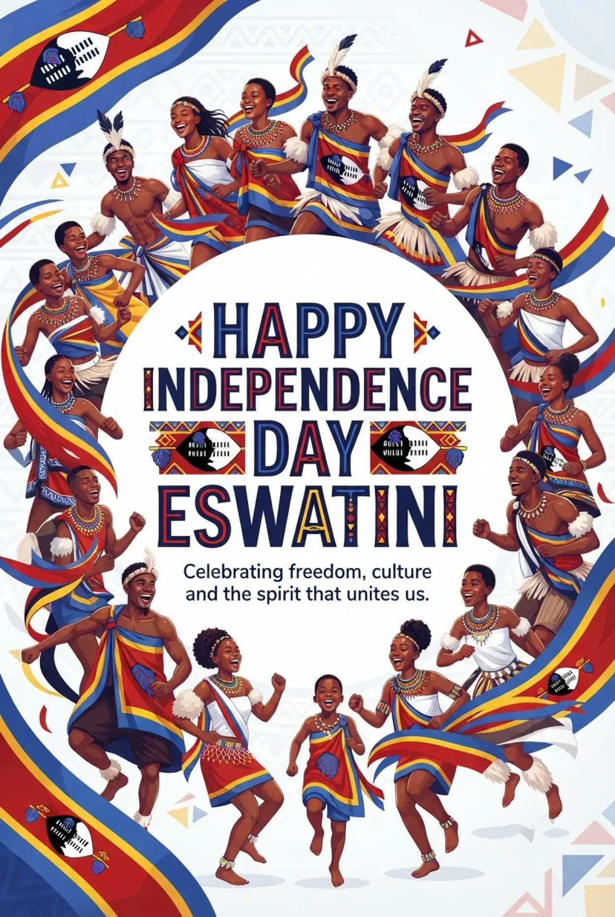 Free Download Happy Eswatini Independence Day 2026 Wishes And Greetings - High Quality Eswatini Independence Day 2026 Image