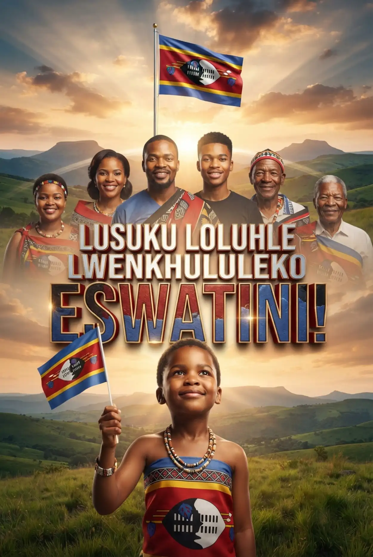 Free Download Happy Eswatini Independence Day 2026 - High Quality Eswatini Independence Day 2026 Image