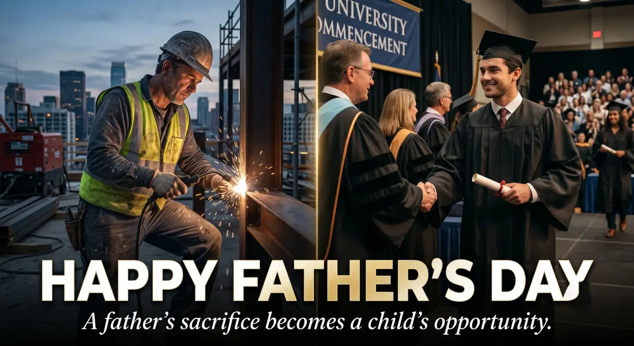 Free Download Happy Fathers Day 2026 Greeting Card Images For Facebook - High Quality Happy Fathers Day 2026 Image
