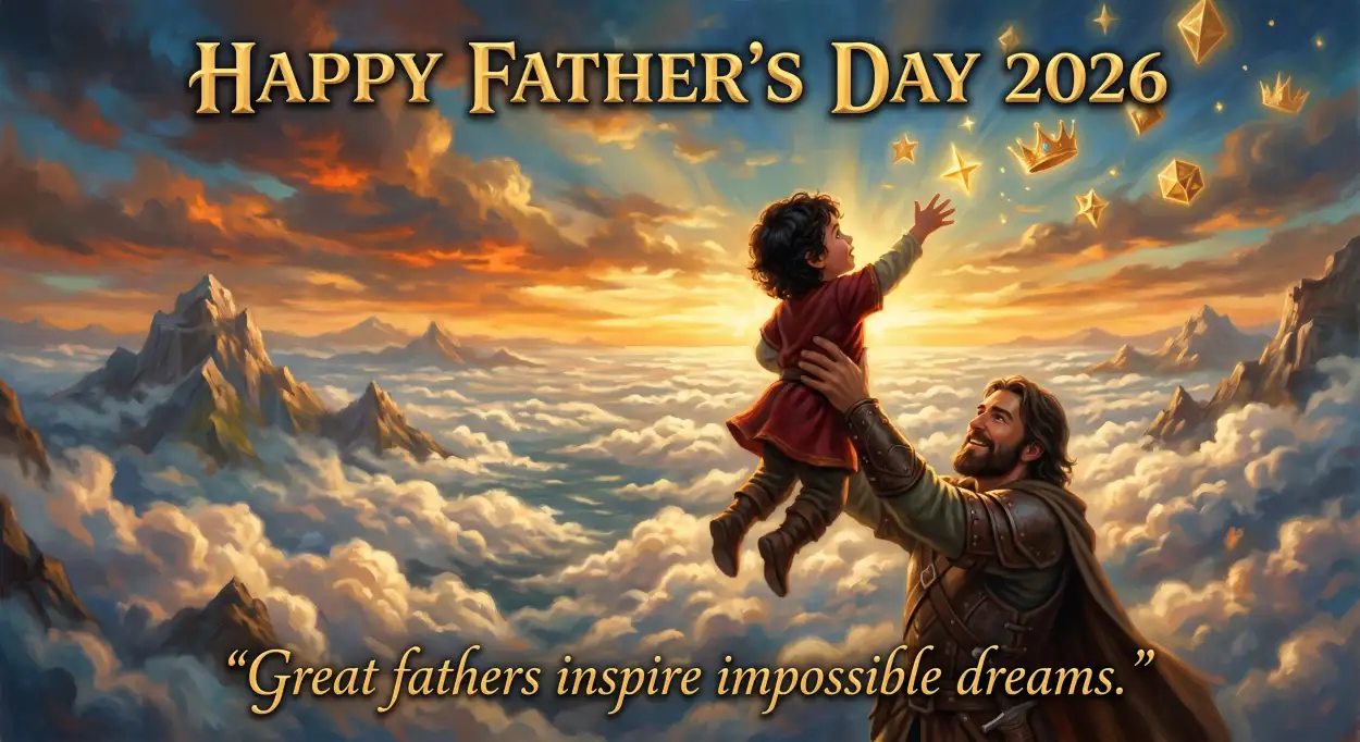 Free Download Happy Fathers Day 2026 Morning Wishes - High Quality Happy Fathers Day 2026 Image