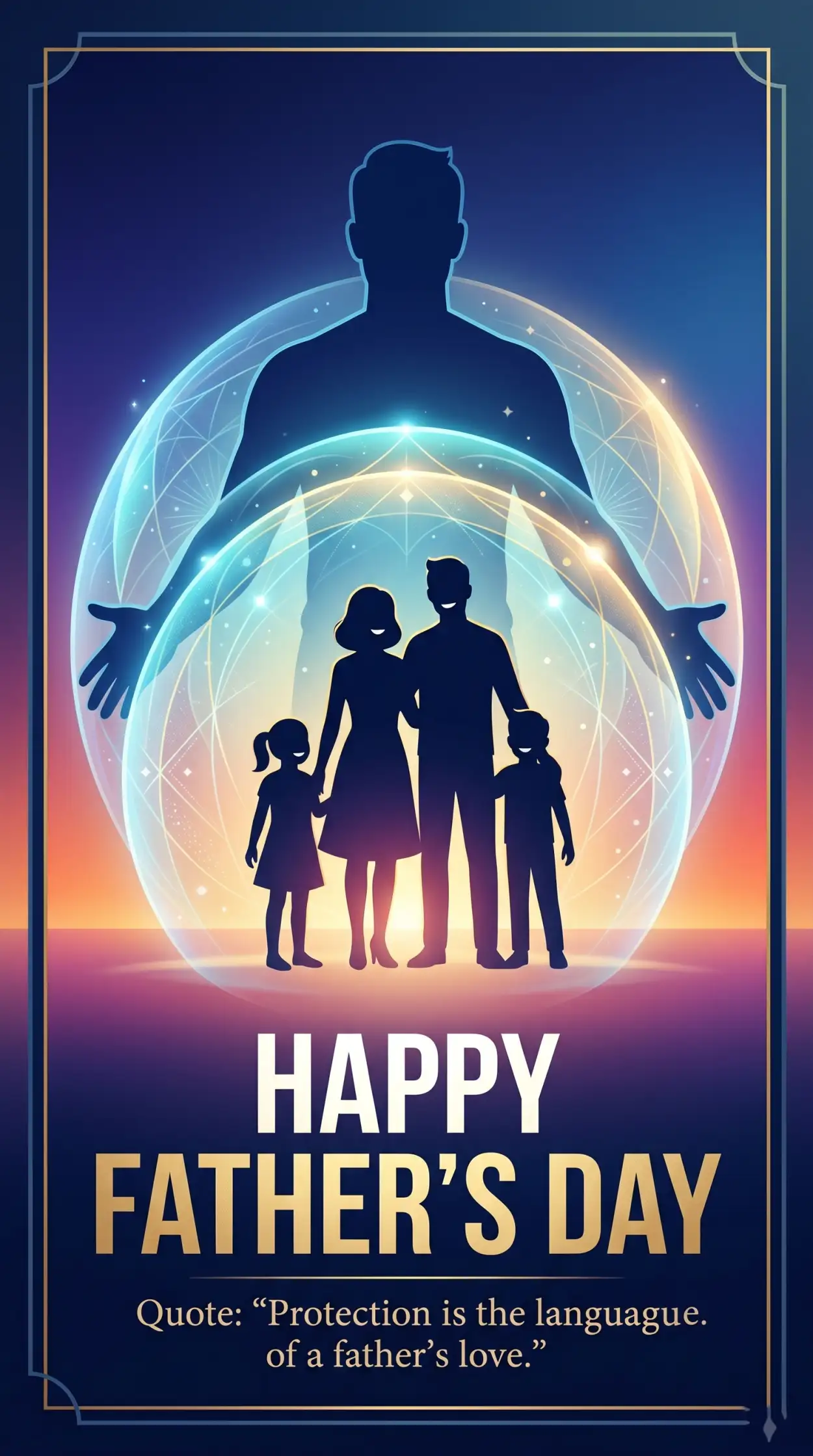 Free Download Happy Fathers Day 2026 Poster Design - High Quality Happy Fathers Day 2026 Image