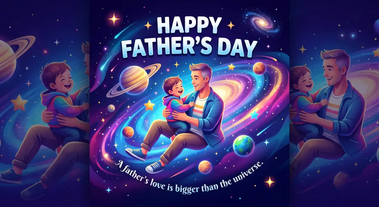 Free Download Happy Fathers Day 2026 Transparent Background - High Quality Happy Fathers Day 2026 Background Image