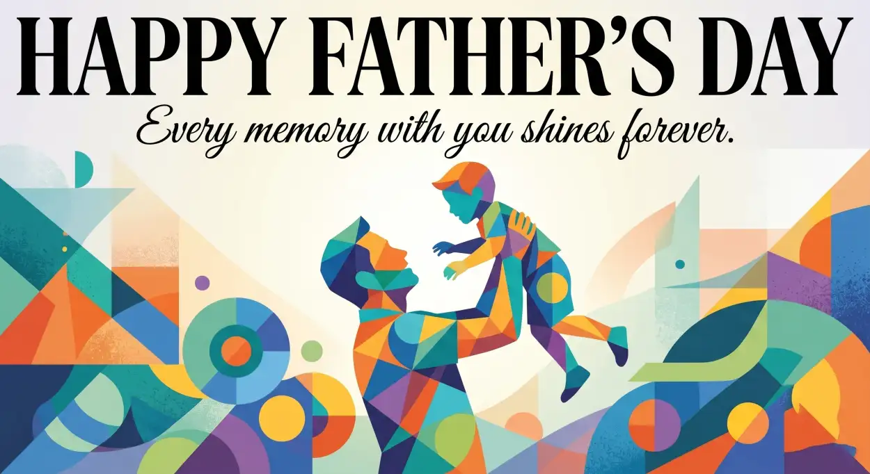 Free Download Happy Fathers Day Greeting Card Printable - High Quality Happy Fathers Day Greeting Card Image