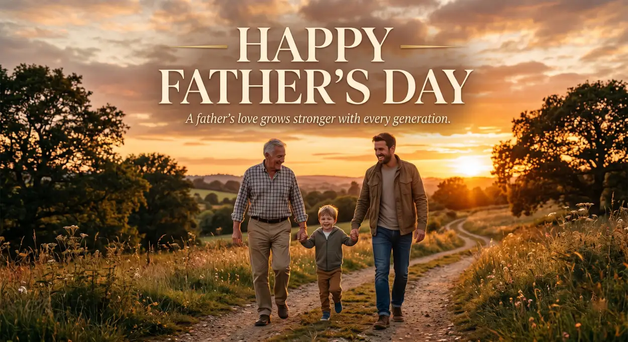 Free Download Happy Fathers Day June 2026 Greetings - High Quality Happy Fathers Day 2026 Image