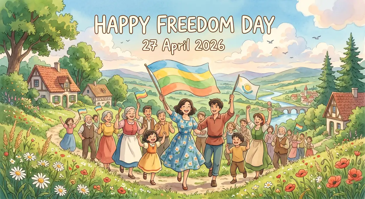 Free Download Happy Freedom Day South Africa Images Quotes Captions 2026 - High Quality Happy Freedom Day South Africa Wishes 2026 Image