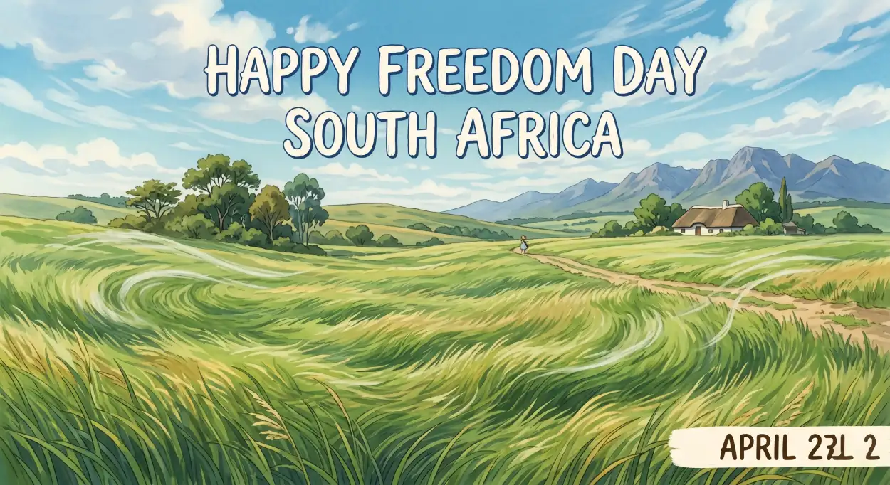 Free Download Happy Freedom Day South Africa Poster Captions Text 2026 - High Quality Happy Freedom Day South Africa Wishes 2026 Image