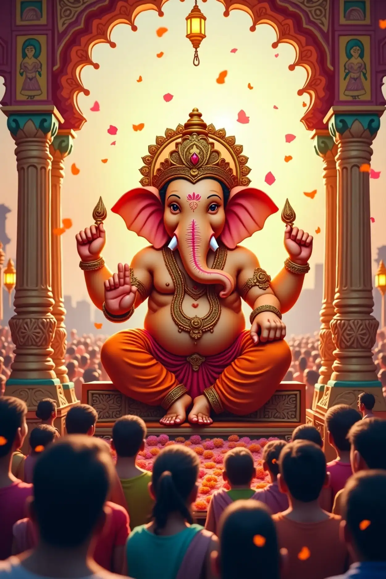 Happy Ganesh Chaturthi 2025 4K wallpapers