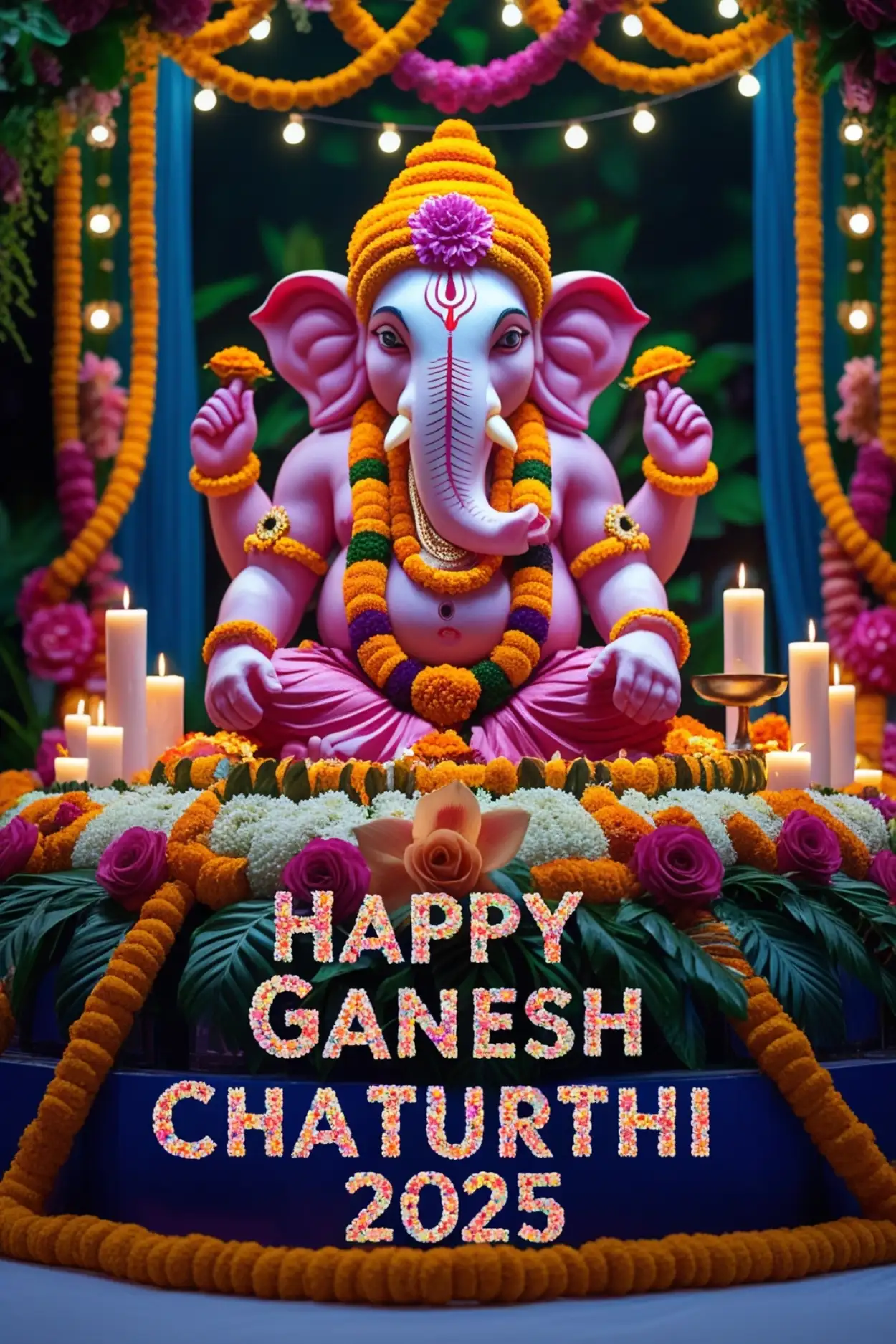Happy Ganesh Chaturthi 2025 background images