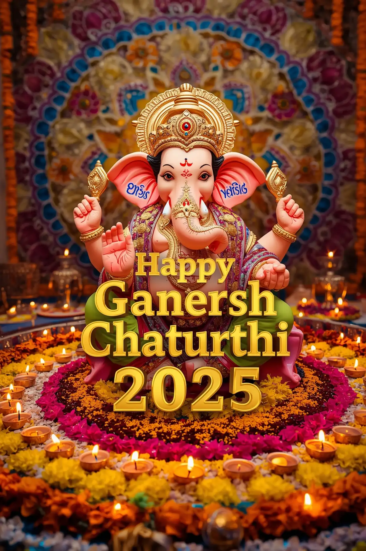 Happy Ganesh Chaturthi 2025 HD wallpapers