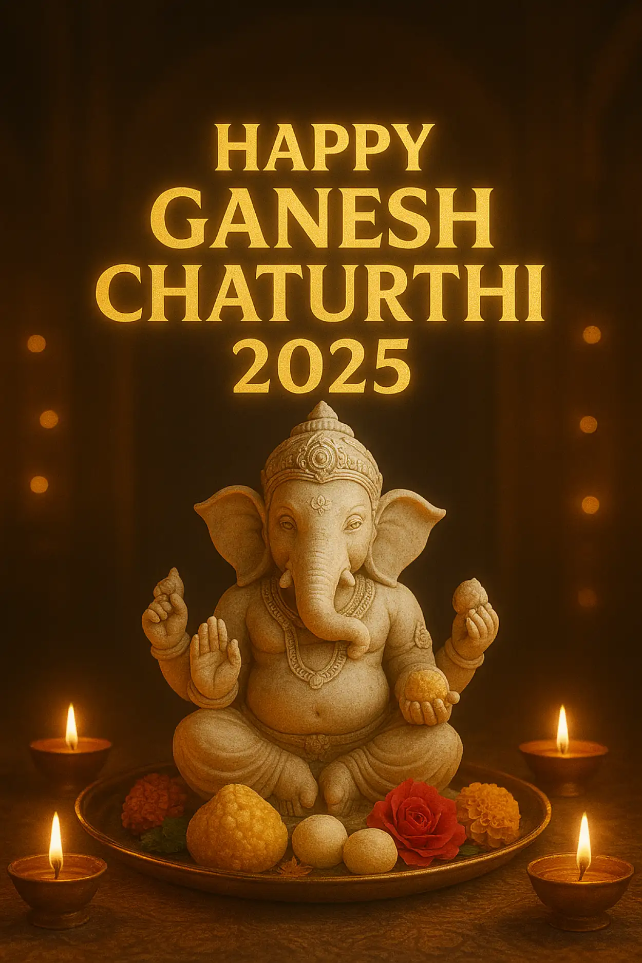 Happy Ganesh Chaturthi 2025 quotes in English