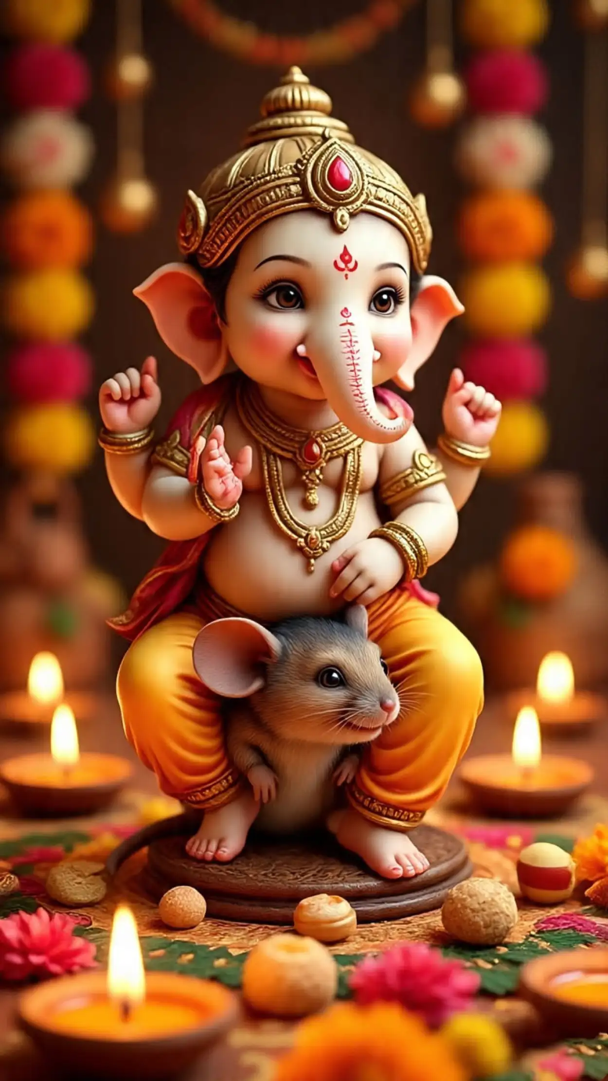 happy Ganesh Chaturthi baby Ganesha wishes