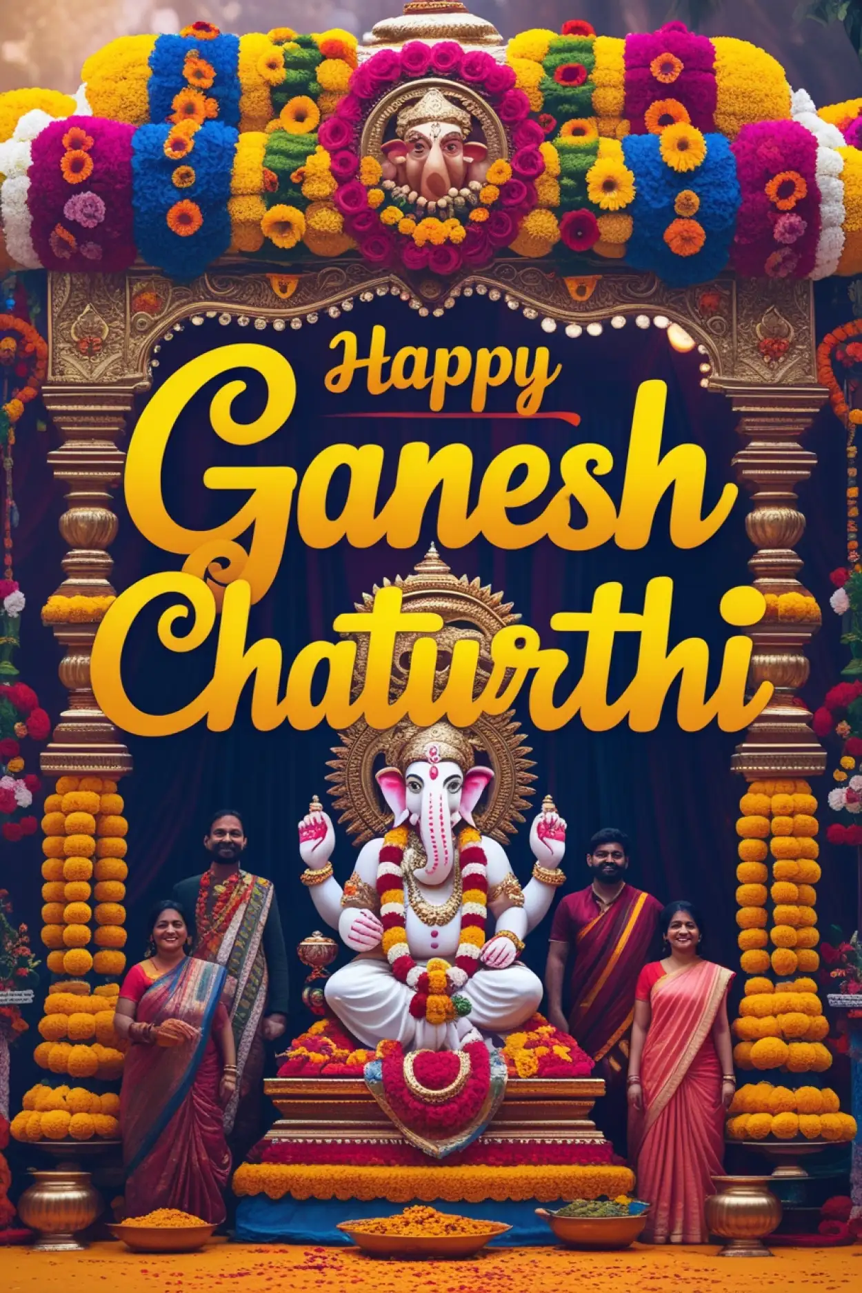 Happy Ganesh Chaturthi wishes for friends
