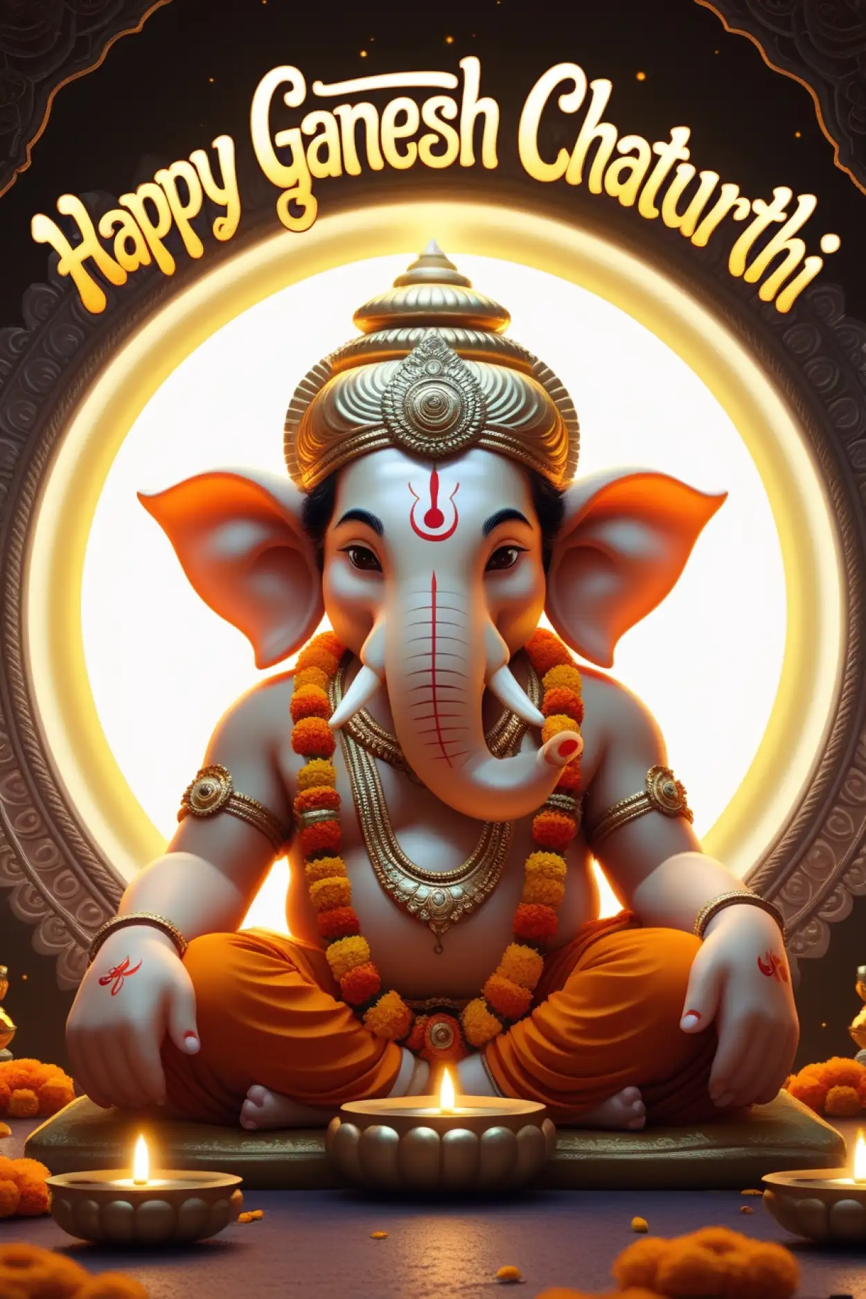 Happy Ganesh Chaturthi wishes images HD
