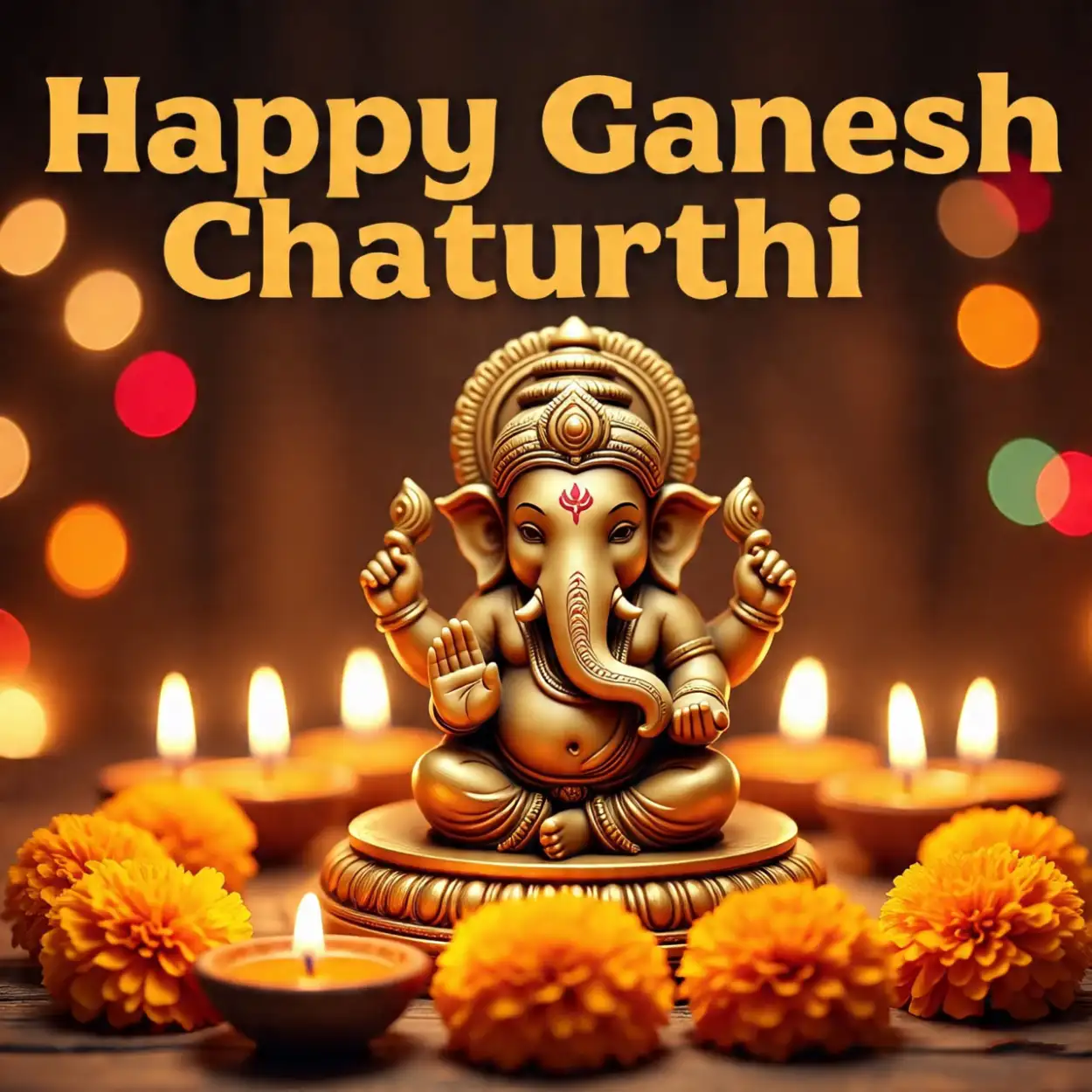 Happy Ganesh Chaturthi wishes in Kannada