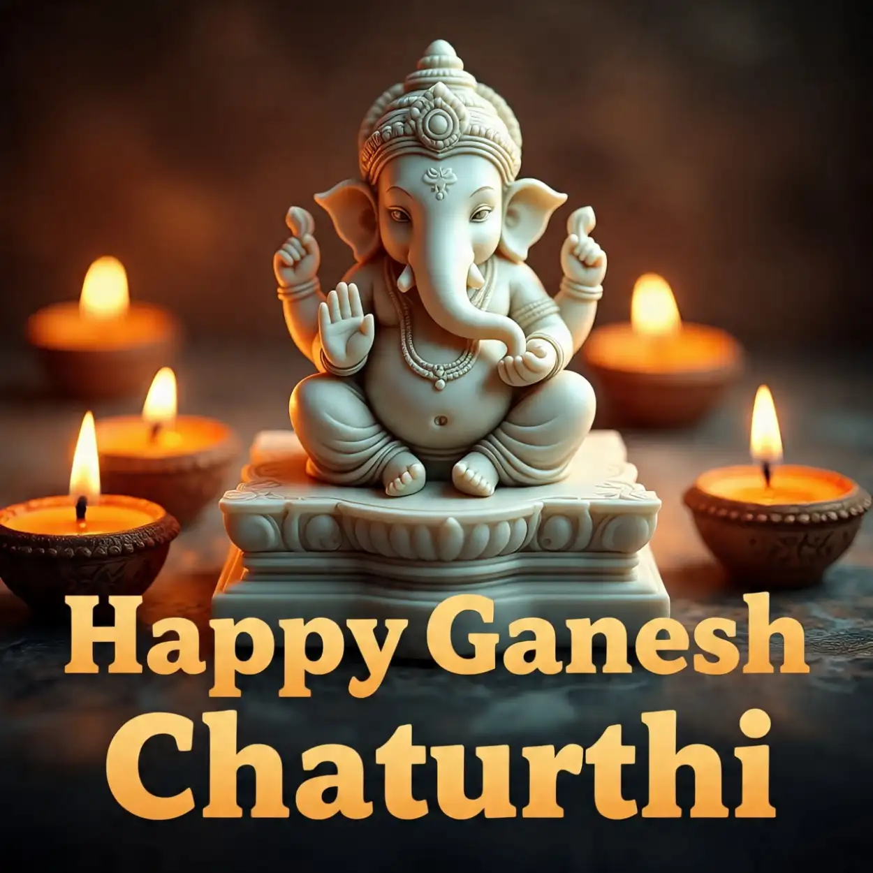 Happy Ganesh Chaturthi wishes in Marathi