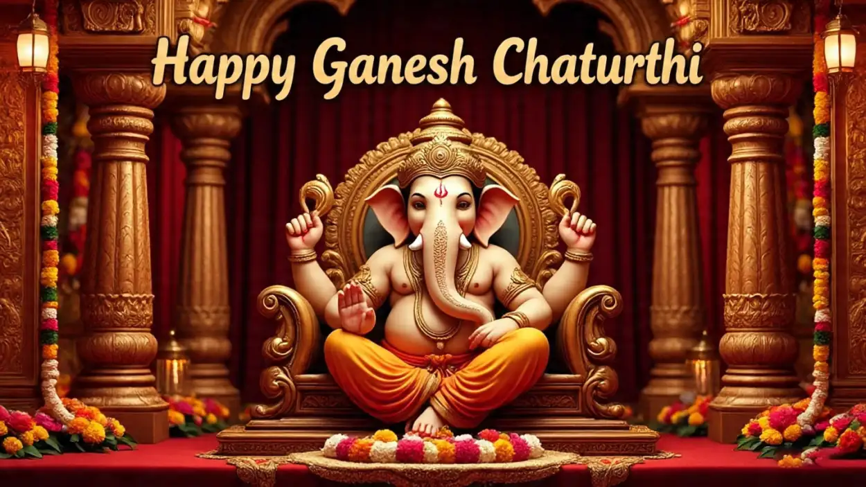 Happy Ganesh Chaturthi wishes in Tamil