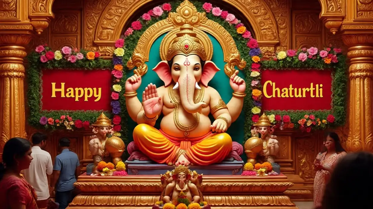 Happy Ganesh Chaturthi wishes in Telugu