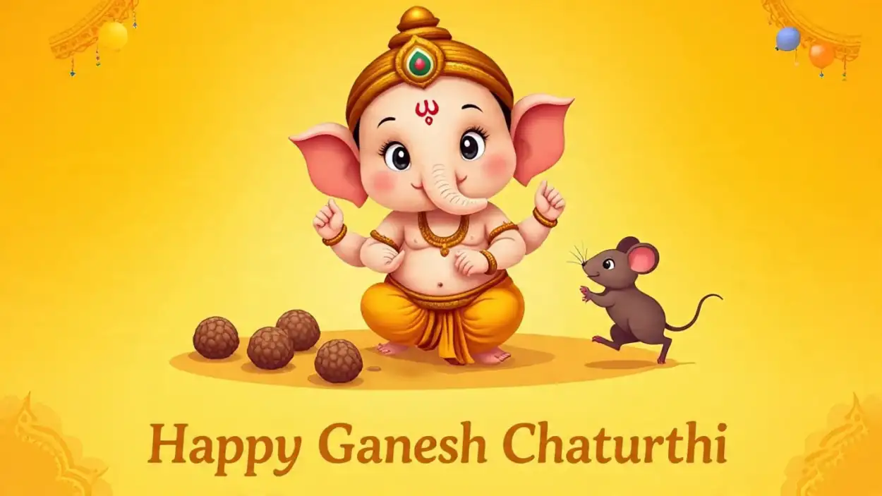 Happy Ganesh Chaturthi wishes photos for WhatsApp
