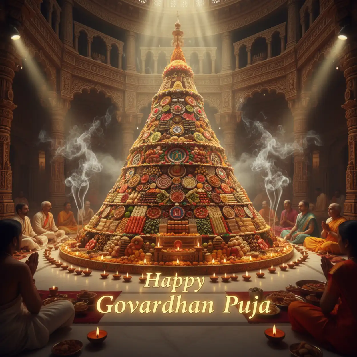 happy govardhan puja 2025 wishes images in hd download