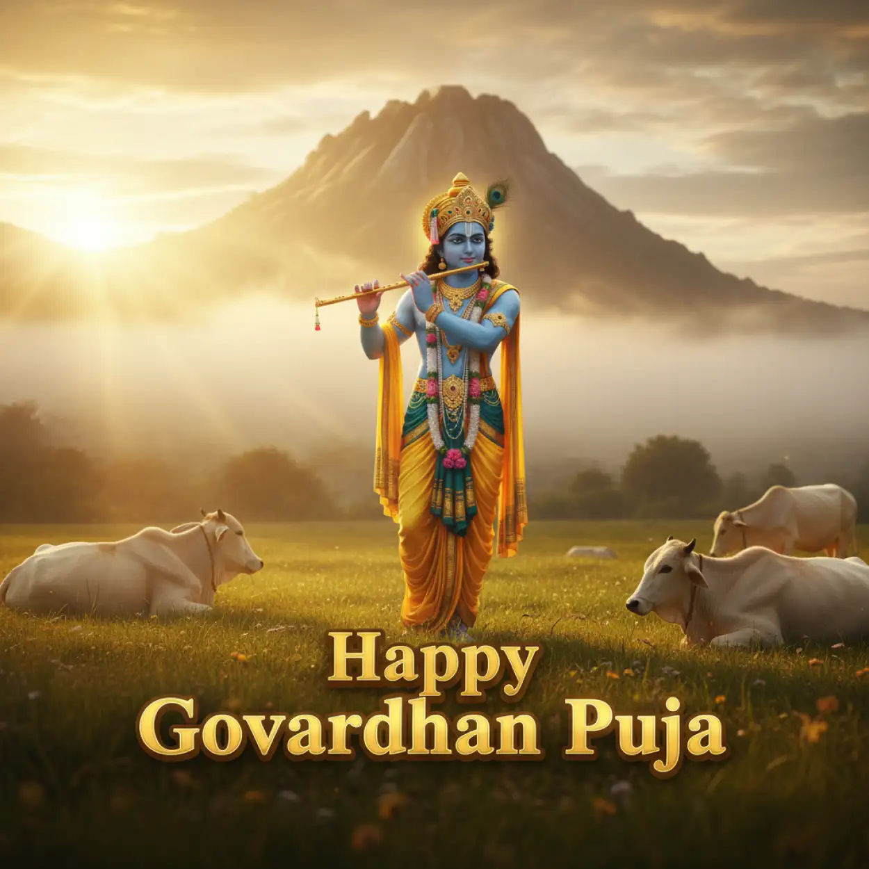 happy govardhan puja hd images free download