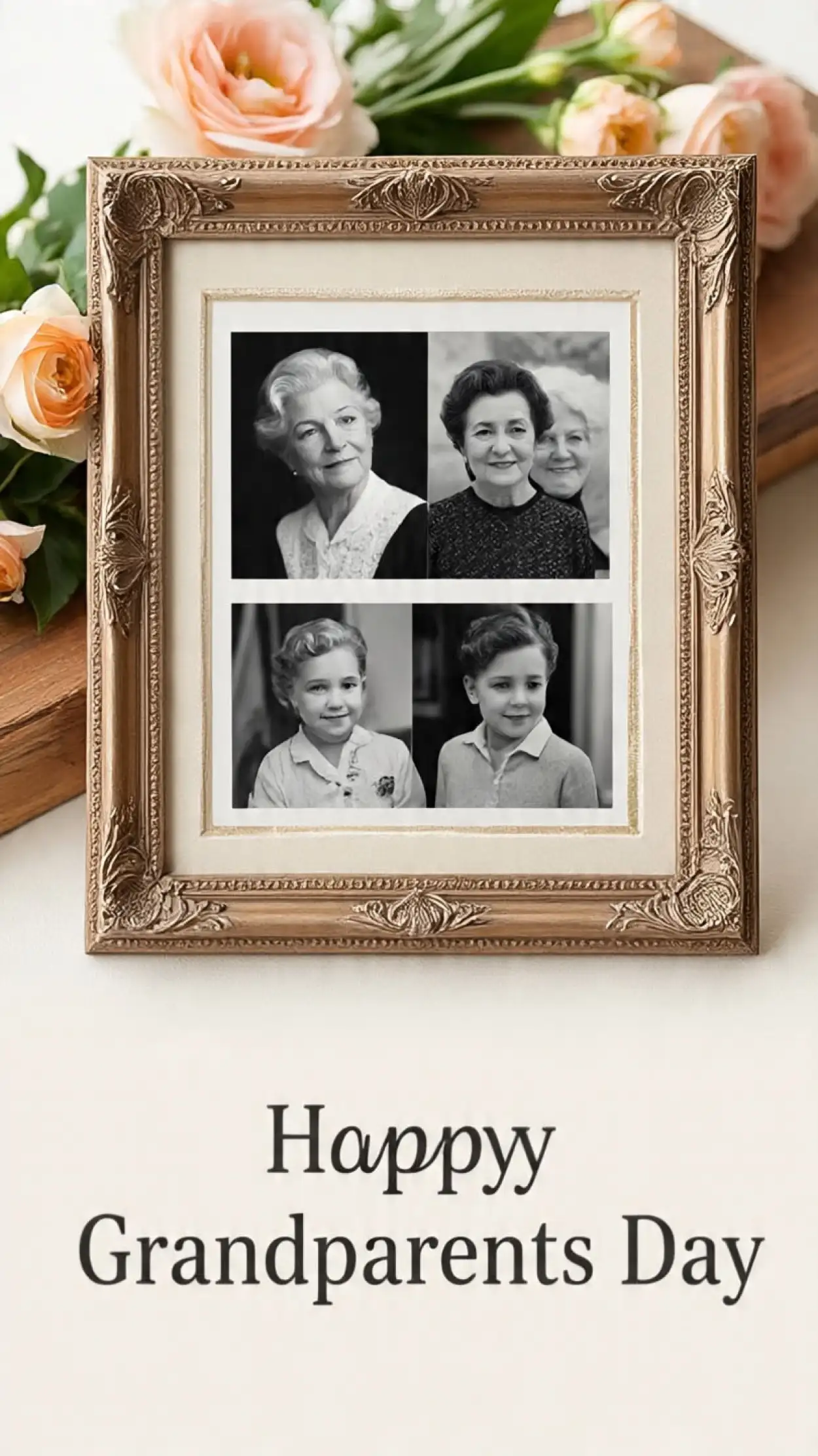 happy grandparents day banner design background free