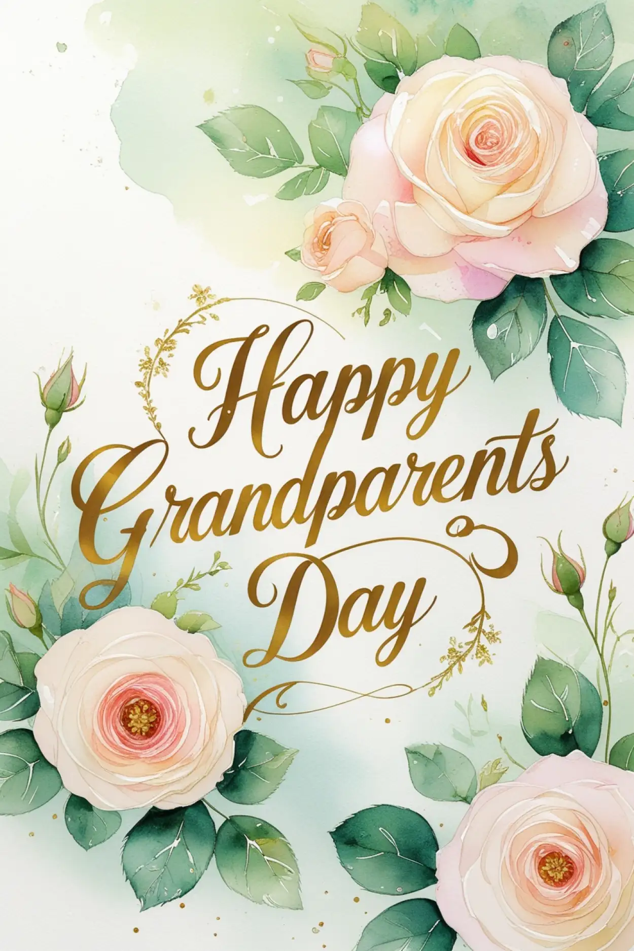 happy grandparents day banner template free download