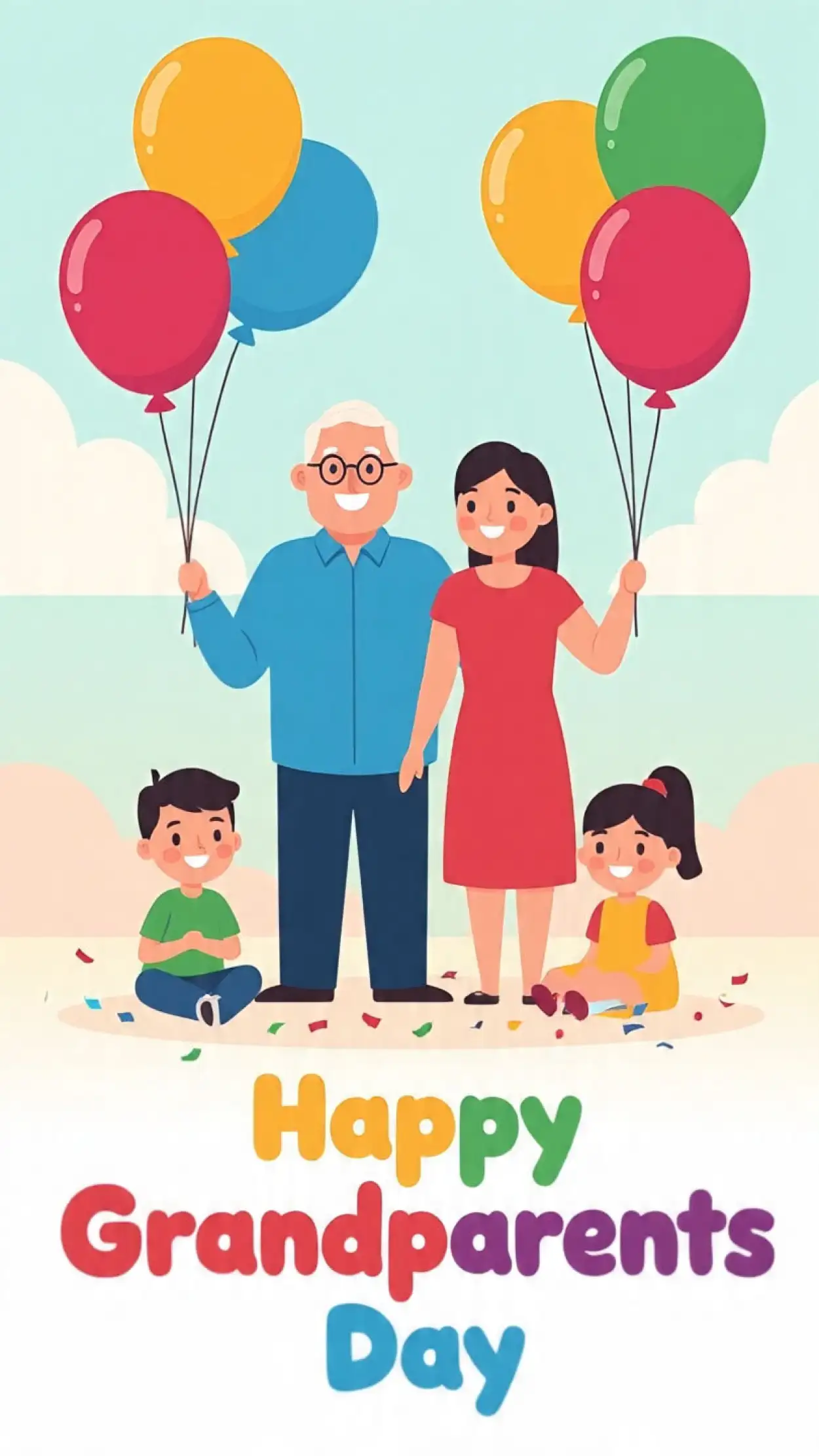 happy grandparents day handmade card ideas for kids