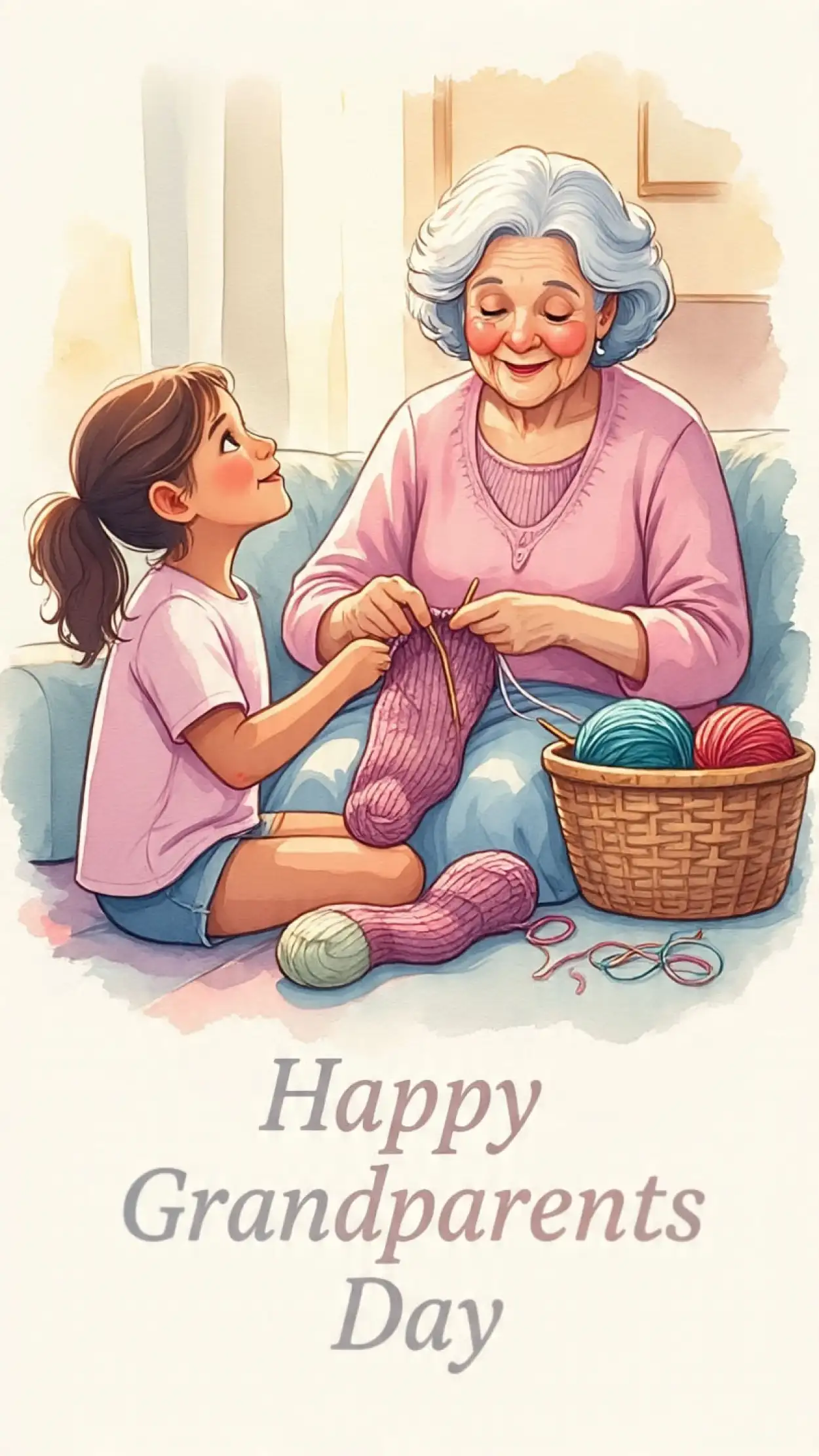 happy grandparents day inspirational sayings with pictures