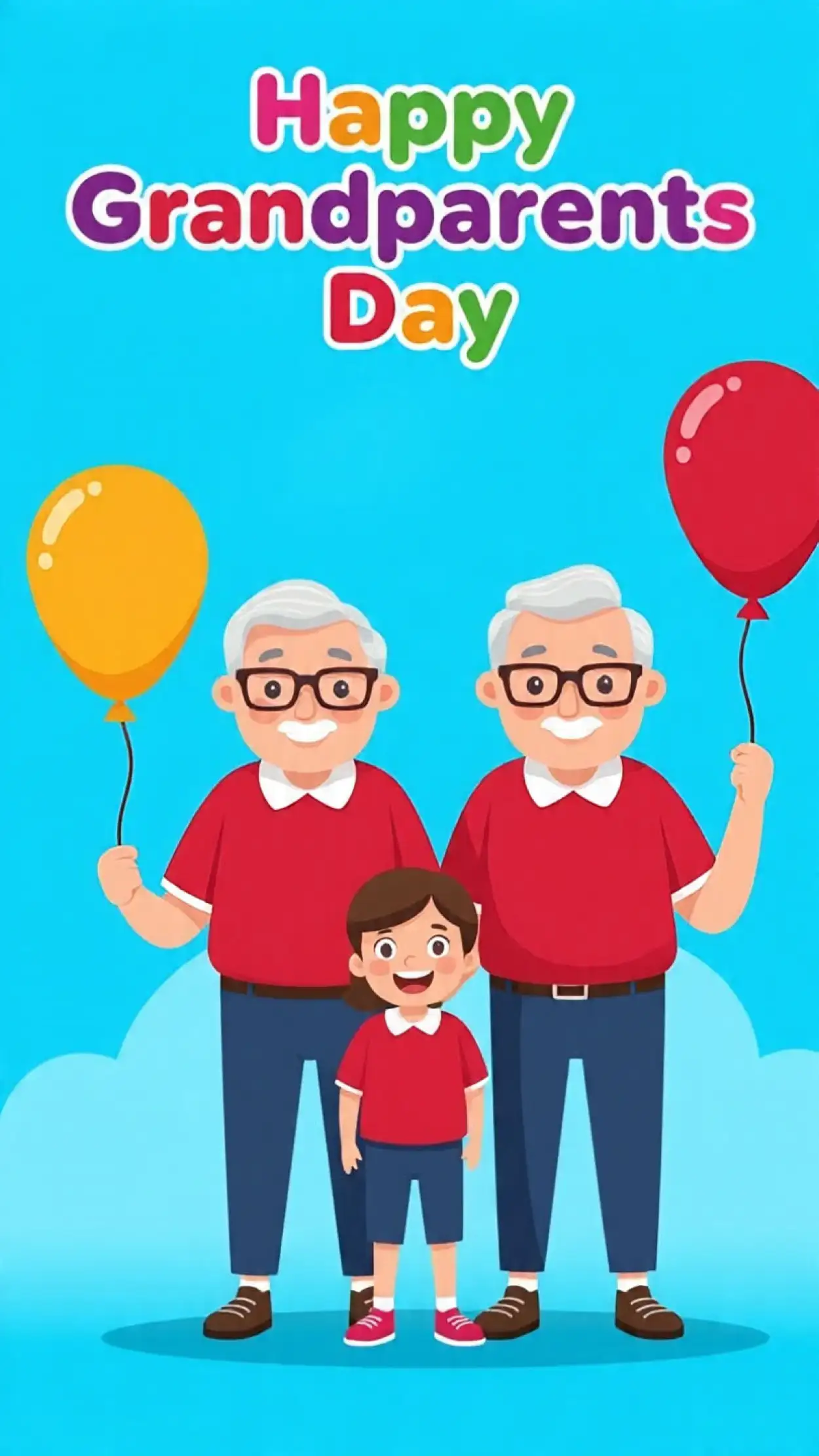 happy grandparents day letter writing in english