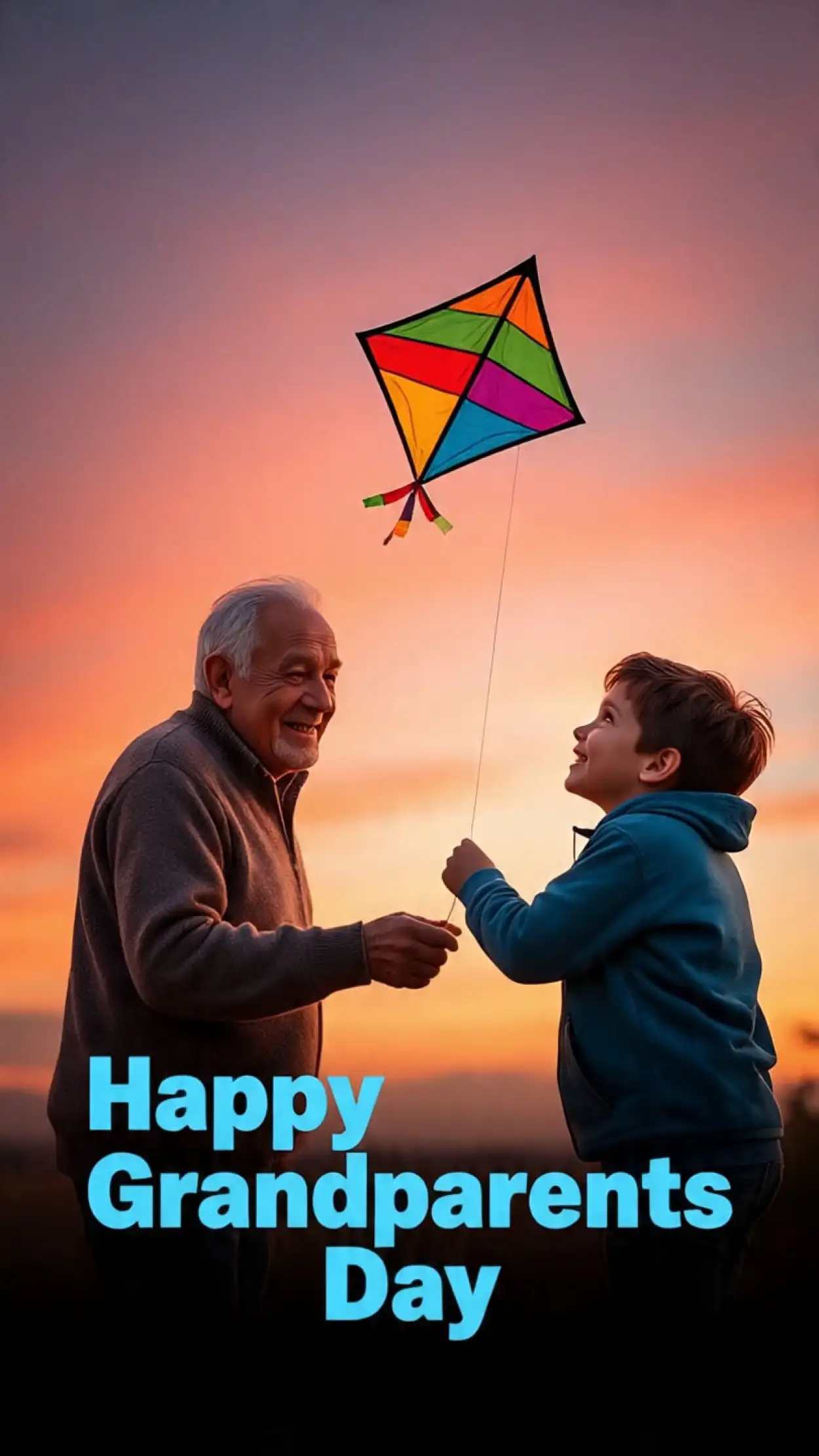 happy grandparents day wishes for grandfather only