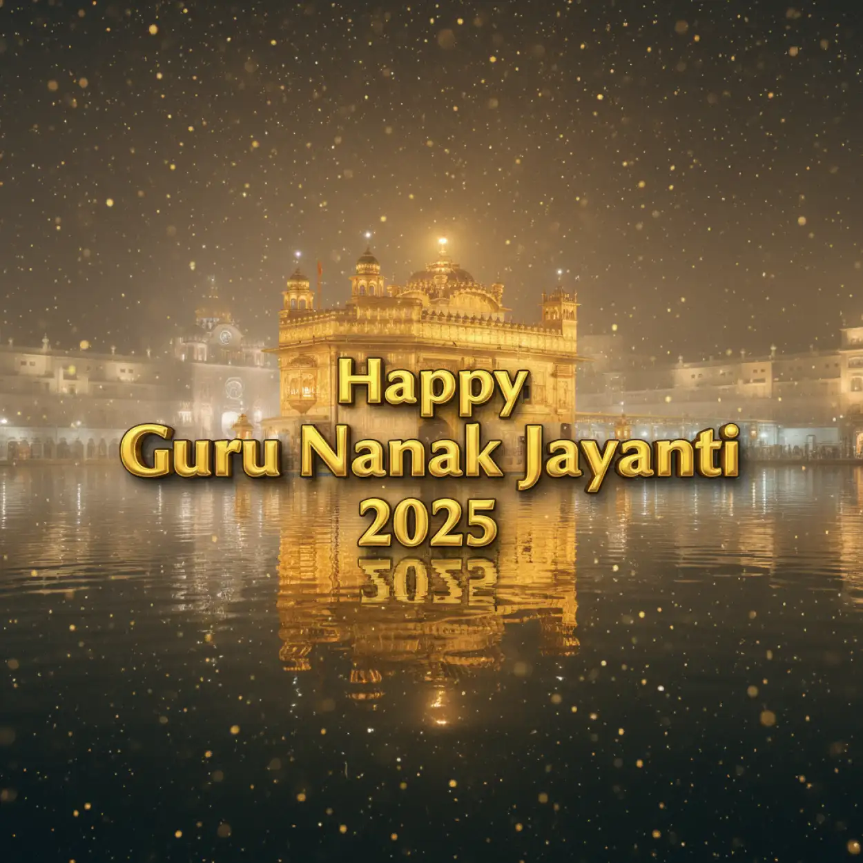 happy guru nanak jayanti 2025 ai image download