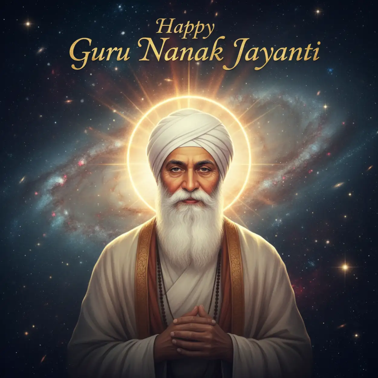 happy guru nanak jayanti 2025 background for youtube thumbnail