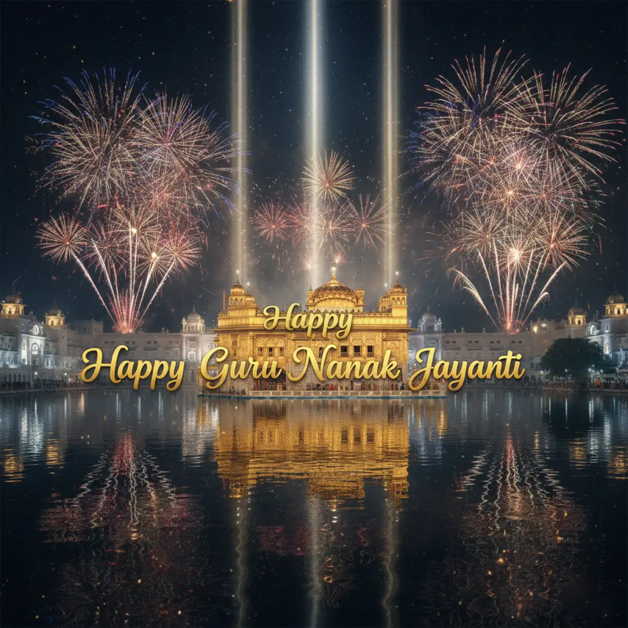 happy guru nanak jayanti 2025 facebook post template