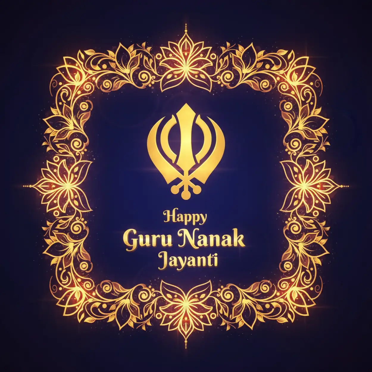 happy guru nanak jayanti 2025 hd wallpaper 4k for mobile