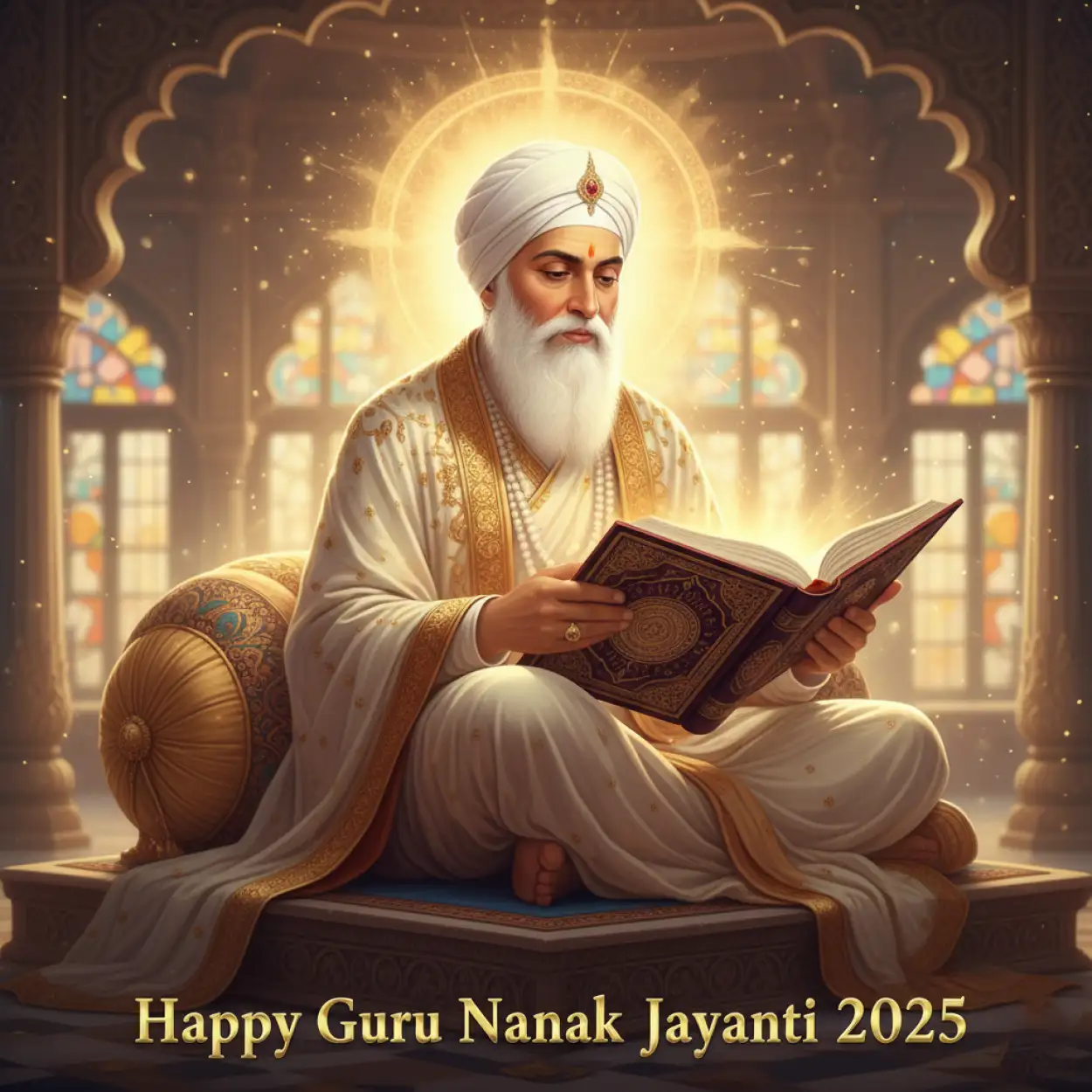 happy guru nanak jayanti 2025 shubhkamnaye image