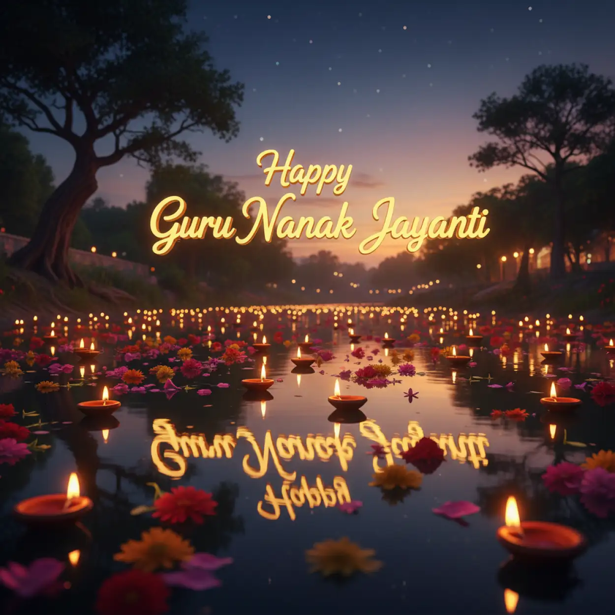 happy guru nanak jayanti 2025 status image for whatsapp